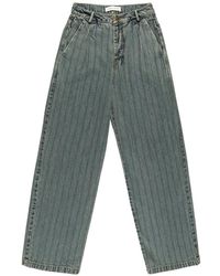 MAISON HOTEL - Lucky Striped Jeans - Lyst