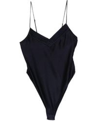 forte_forte - Top Met V-Hals - Lyst
