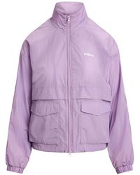 Polo Ralph Lauren - Flap-Pocket Logo-Print Jacket - Lyst