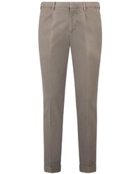 Moorer - Cuffed Trousers - Lyst