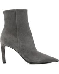 Jimmy Choo - Frankie Ab Pointed-Toe Stiletto-Heel Ankle Boots - Lyst