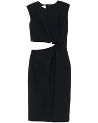 Ba&sh - Iris Cut-Out Midi Dress - Lyst