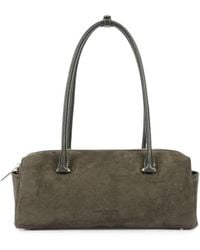 Lancaster - Suede-Finish Shoulder Bag - Lyst