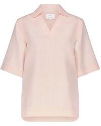 Loulou de Saison - Ermo Open Neck Top - Lyst
