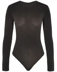 Wolford - Crystal-Embellished Seamless Bodysuit - Lyst
