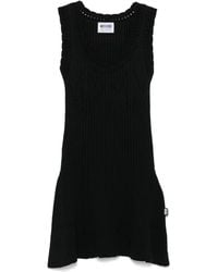 Moschino - リブニット ミニドレス - Lyst