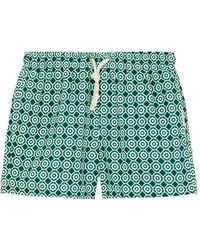 GASSA D'AMANTE - Geometric-Print Swim Shorts - Lyst