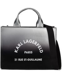 KARL LAGERFELD - Cabas Carré Rue St Guillaume Médium - Lyst