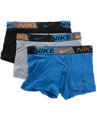 Nike - Dri-Fit Logo-Waistband Boxer Briefs (Set Of Three) - Lyst