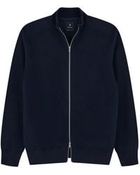 BOGGI - Pullover Mit Reißverschluss Aus Merinowollgemisch Wooltech - Lyst