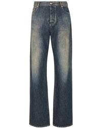 Fendi - Faded-Effect Jeans - Lyst