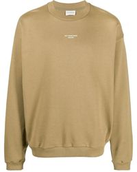 Drole de Monsieur - Logo-Print Crew-Neck Sweatshirt - Lyst
