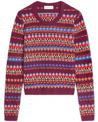 Dries Van Noten - Jacquard Wool Sweater - Lyst
