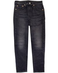 Levi's - Halbhohe 501 Skinny-Jeans - Lyst