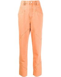 Isabel Marant 'Eloisa' Jeans - Orange