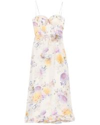 Zimmermann - Midi Dresses - Lyst