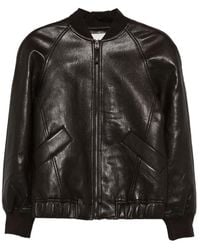 Frankie Shop - Alena Faux-Leather Bomber Jacket - Lyst