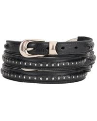 Our Legacy - Studded Leather Belt - Lyst