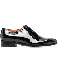 Santoni - Oxford-Schuhe aus Lackleder - Lyst