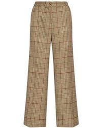 Elena Miro - Prince-Of-Wales-Check Trousers - Lyst