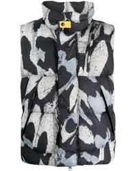 Parajumpers - Graphic-Print Padded Gilet - Lyst
