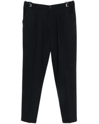 Cellar Door - Leo T Pleated Straight-Leg Trousers - Lyst