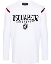 DSquared² - Varsity Fit Tee - Lyst