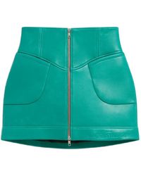 KNWLS - Panelled Zip Mini Skirt - Lyst