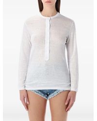 Isabel Marant - Lucy Long-Sleeve T-Shirt - Lyst