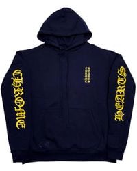 Chrome Hearts - Logo-Print Drawstring Hoodie - Lyst