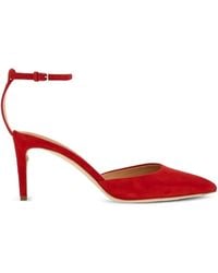 Ferragamo - Iman Suede Pumps - Lyst