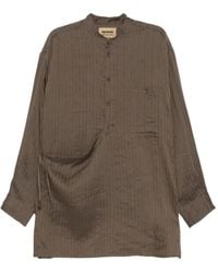 Uma Wang - Camisa Con Tapiz - Lyst
