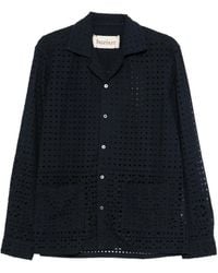 BAZISZT - Eyelet-Detail Shirt - Lyst