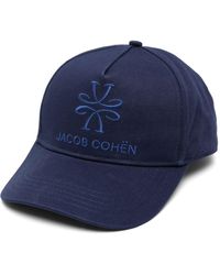Jacob Cohen - Logo-embroidered Cotton Cap - Lyst