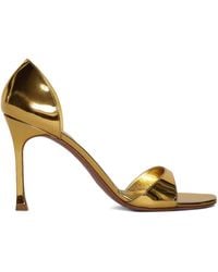 AMINA MUADDI - 95mm Agnese Sandals - Lyst