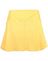 adidas - Logo-Detail Elasticated-Waistband Mini Skort - Lyst