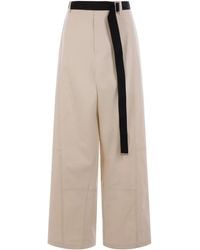 Plan C - Pantalones Con Cinturón - Lyst