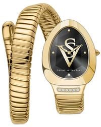 Christian Van Sant - Stainless Steel Naga 22Mm Watch - Lyst