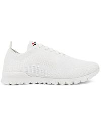Kiton - Fit Lace-Up Sneakers - Lyst