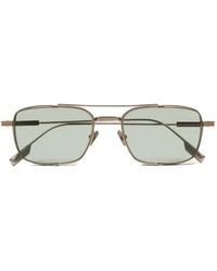 ZEGNA - Rectangle-Frame Sunglasses - Lyst