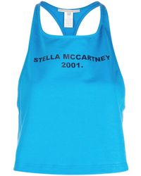 Stella McCartney - Logo-Print Tank Top - Lyst
