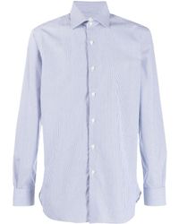 Pal Zileri - Striped Cotton Shirt - Lyst