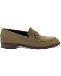 BOGGI - Suede Horsebit Loafers - Lyst