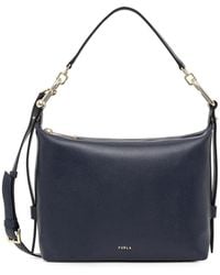 Furla - M Tonie Hobo Leather Crossbody Bag - Lyst