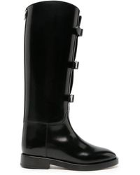 DURAZZI MILANO - Buckled Leather Boots - Lyst