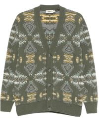 Altea - Cardigan A Fantasia Con Bottoni - Lyst