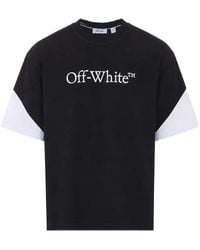 Off-White c/o Virgil Abloh - T-Shirt À Logo Imprimé - Lyst