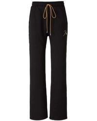 Rhude - Logo-Detail Track Pants - Lyst
