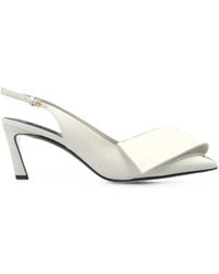 Givenchy - Twisted Ribbon Slingback-Pumps Aus Leder - Lyst