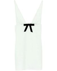 Kiki de Montparnasse - Bow V-Neck Dress - Lyst